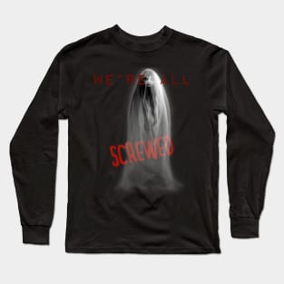 Ghost woman Long Sleeve T-Shirt
